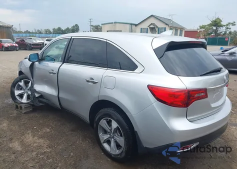 2014 Acura Mdx from USA, damaged, VIN 5FRYD4H24EB013894